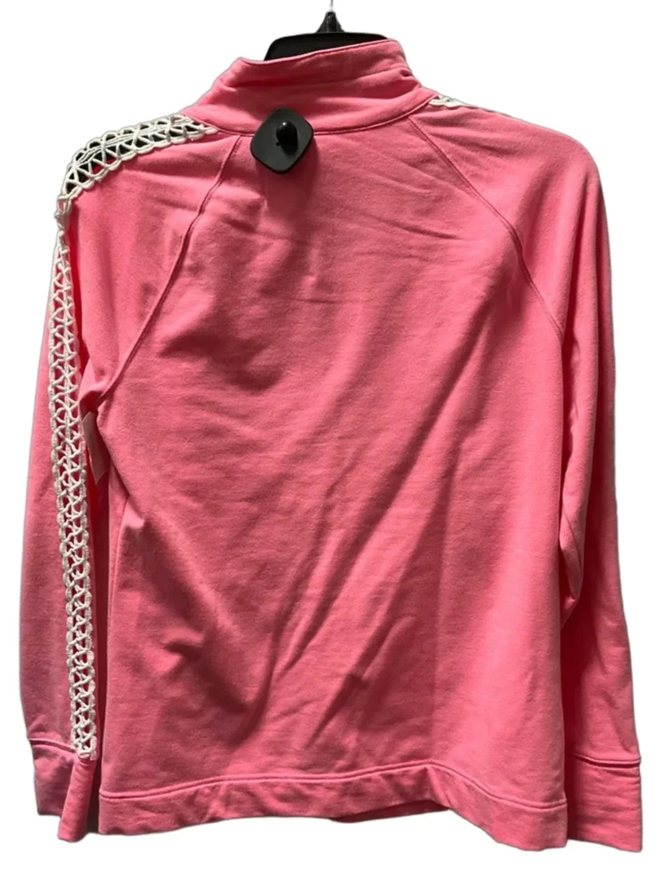 Top Long Sleeve Designer By Lilly Pulitzer In Pink, Size: S