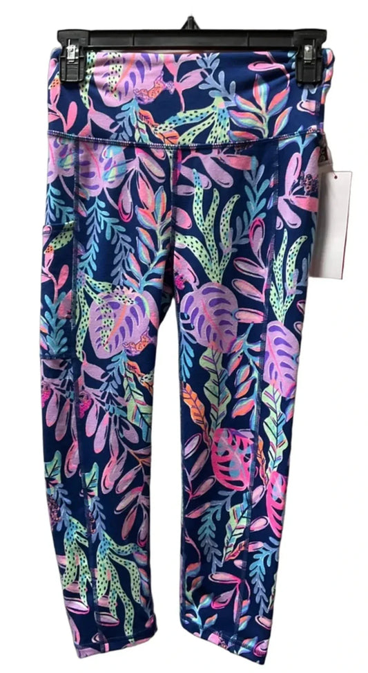 Pants Designer By Lilly Pulitzer In Blue & Purple, Size: Xs
