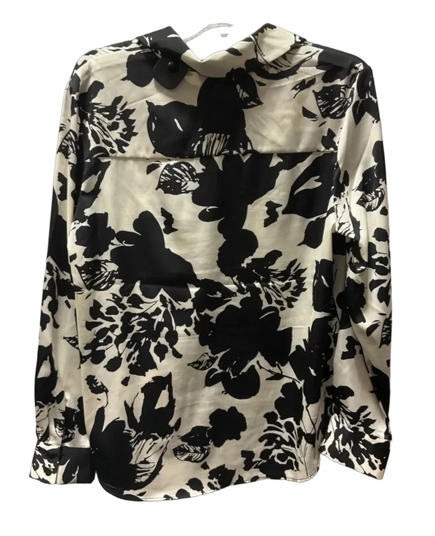 Blouse Long Sleeve By Maison Damelie In Black & White