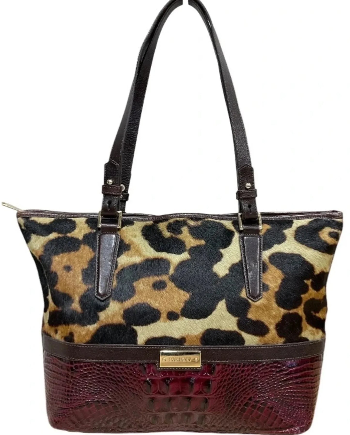 Handbag Designer By Brahmin, Size: Medium