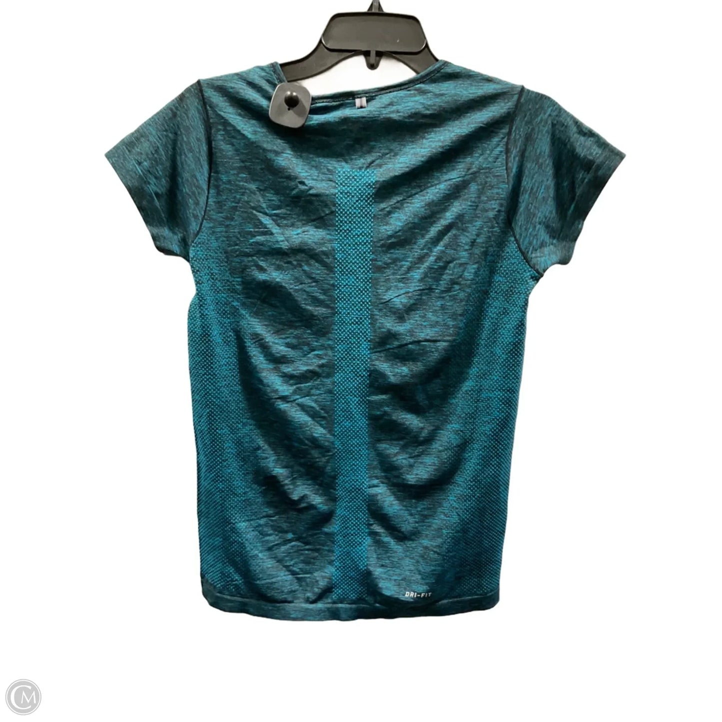 Athletic Top Short Sleeve By Nike Apparel In Blue, Size: M