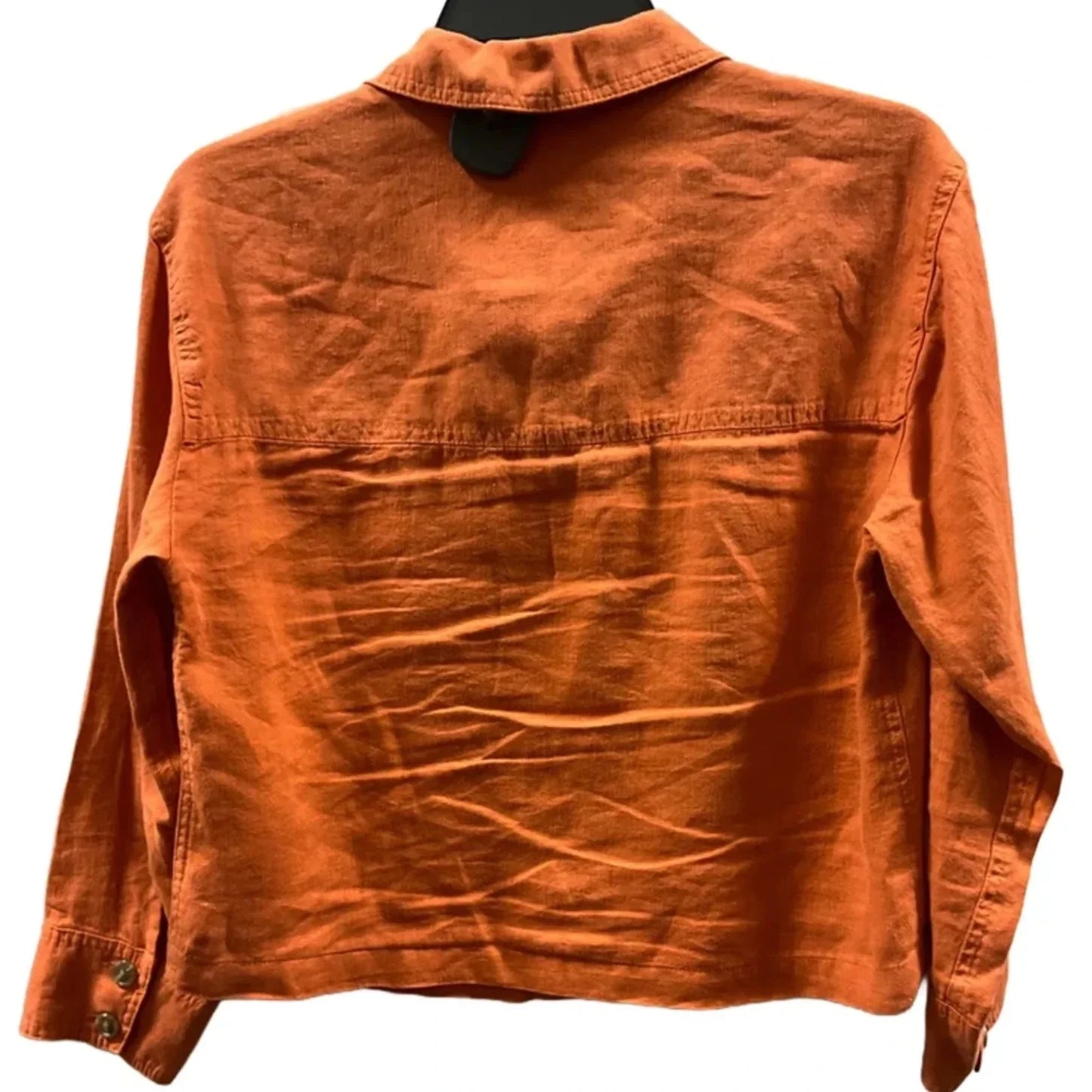 Blouse Long Sleeve By Rachel Zoe In Orange, Size: S