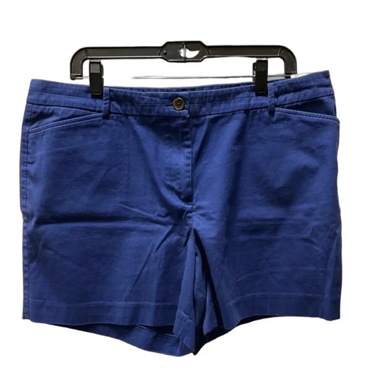 Shorts By Talbots In Blue, Size: 16