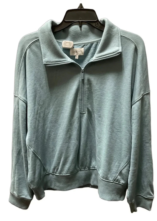 Sweatshirt Collar By Lou And Grey In Blue, Size: Xl