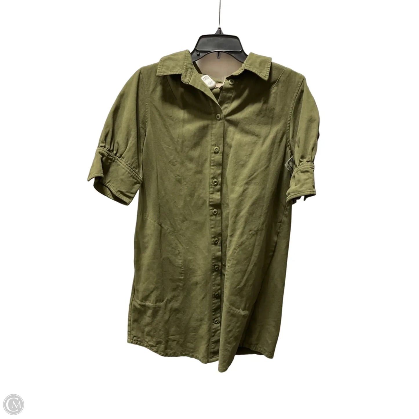 Dress Casual Short By Lilla P In Green, Size: S
