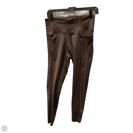 Athletic Leggings By Danskin In Brown, Size: S
