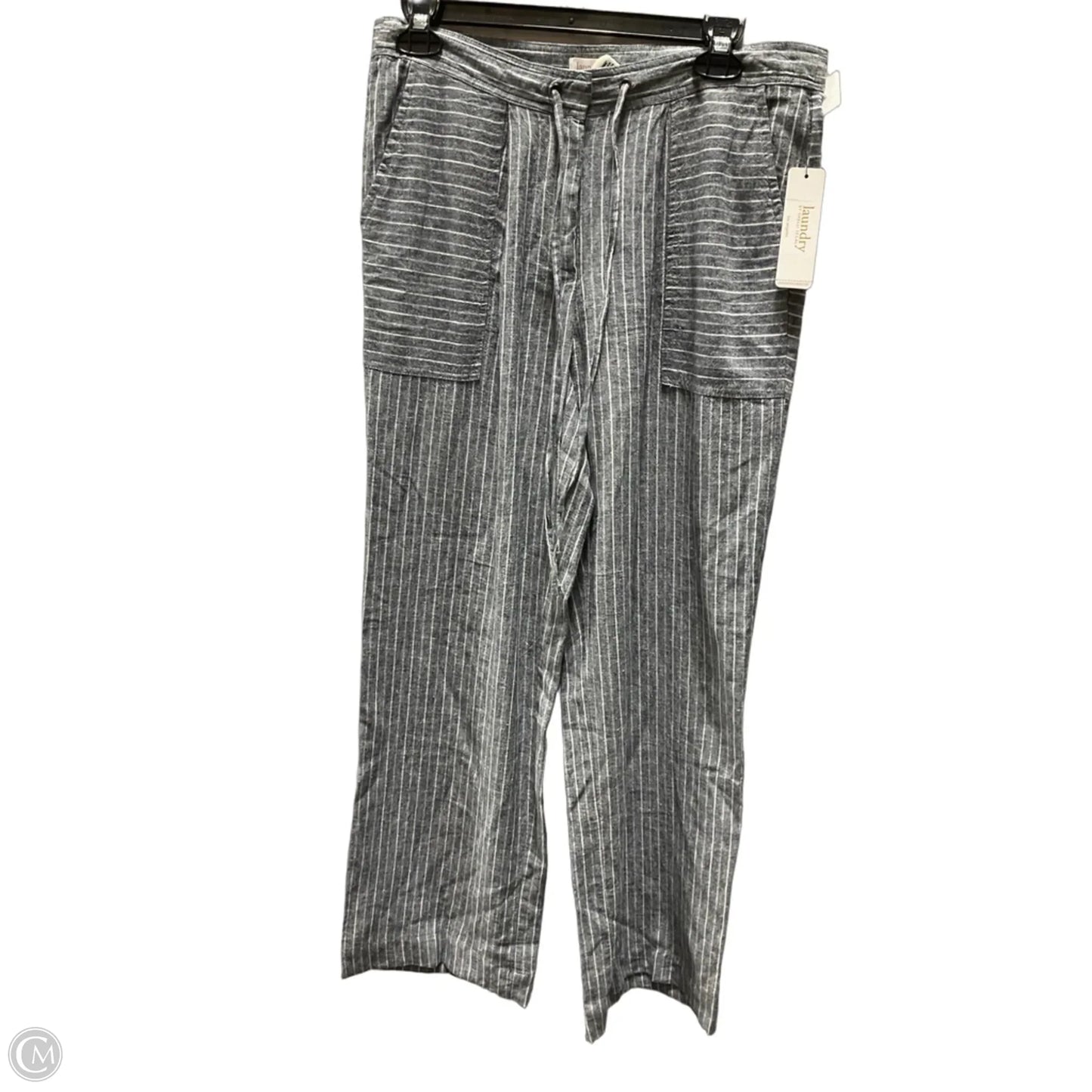 Pants Linen By Laundry In Striped Pattern, Size: 6