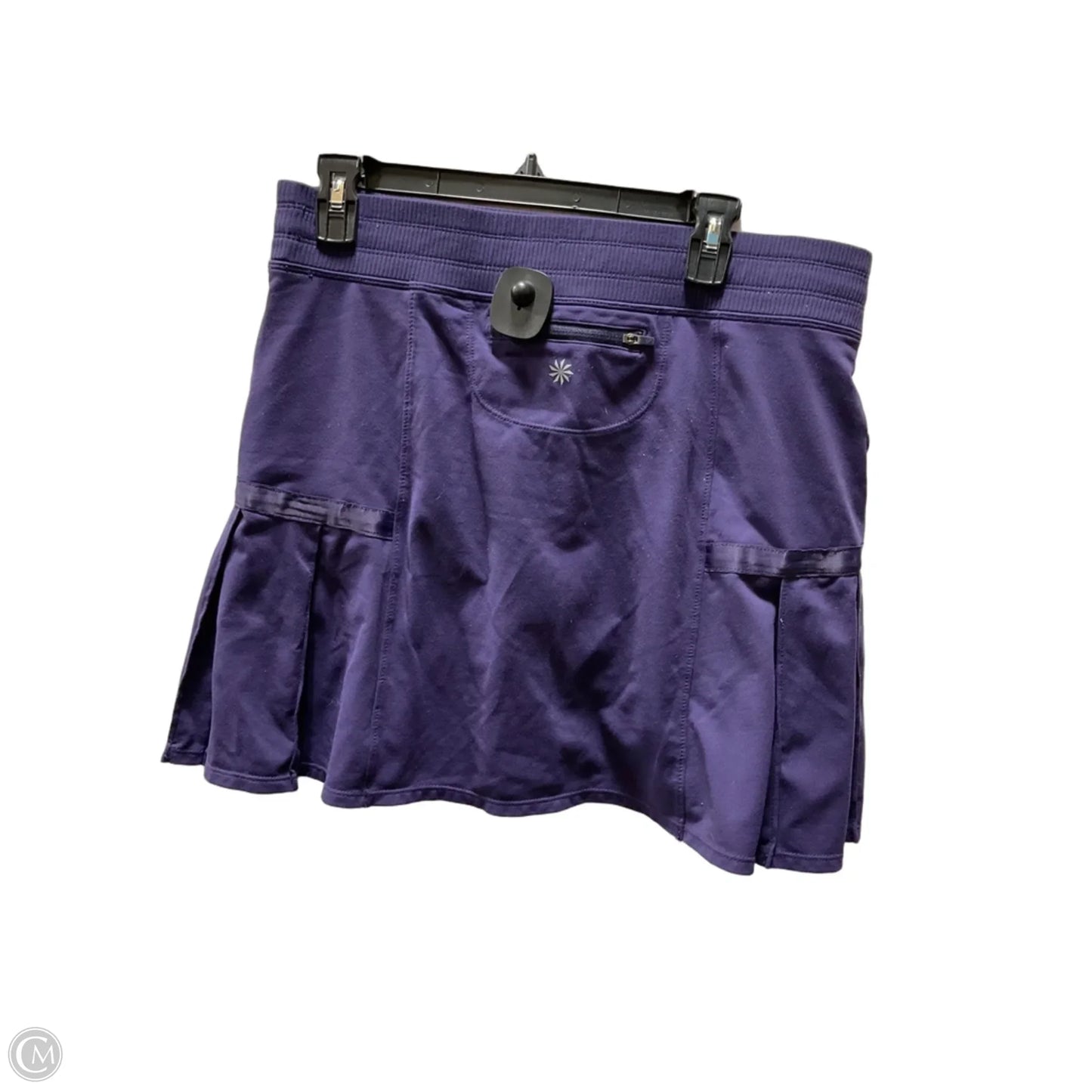 Athletic Skort By Athleta In Blue, Size: L