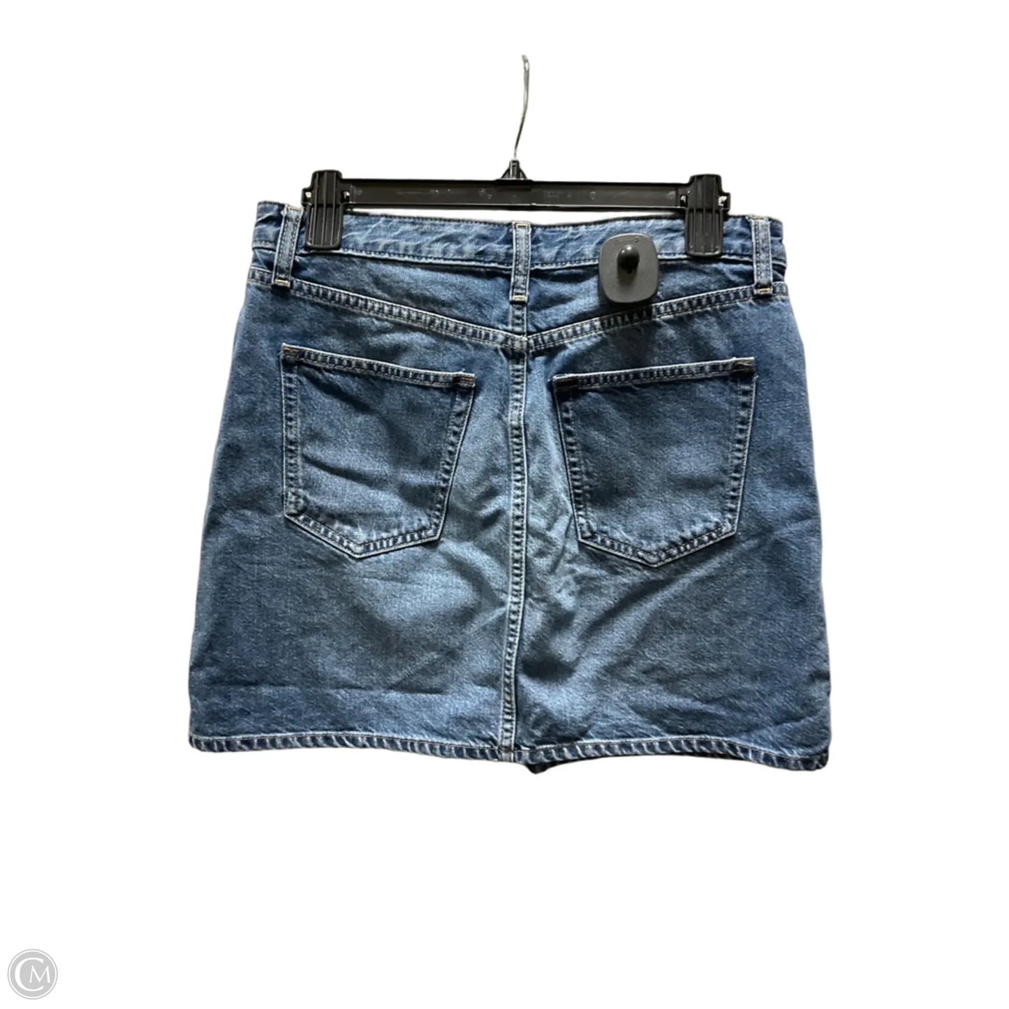 Skirt Mini & Short By Banana Republic In Blue Denim, Size: 6