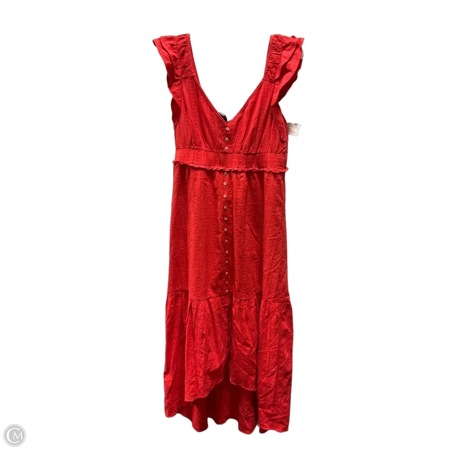 Dress Casual Maxi By Betsey Johnson In Red, Size: L