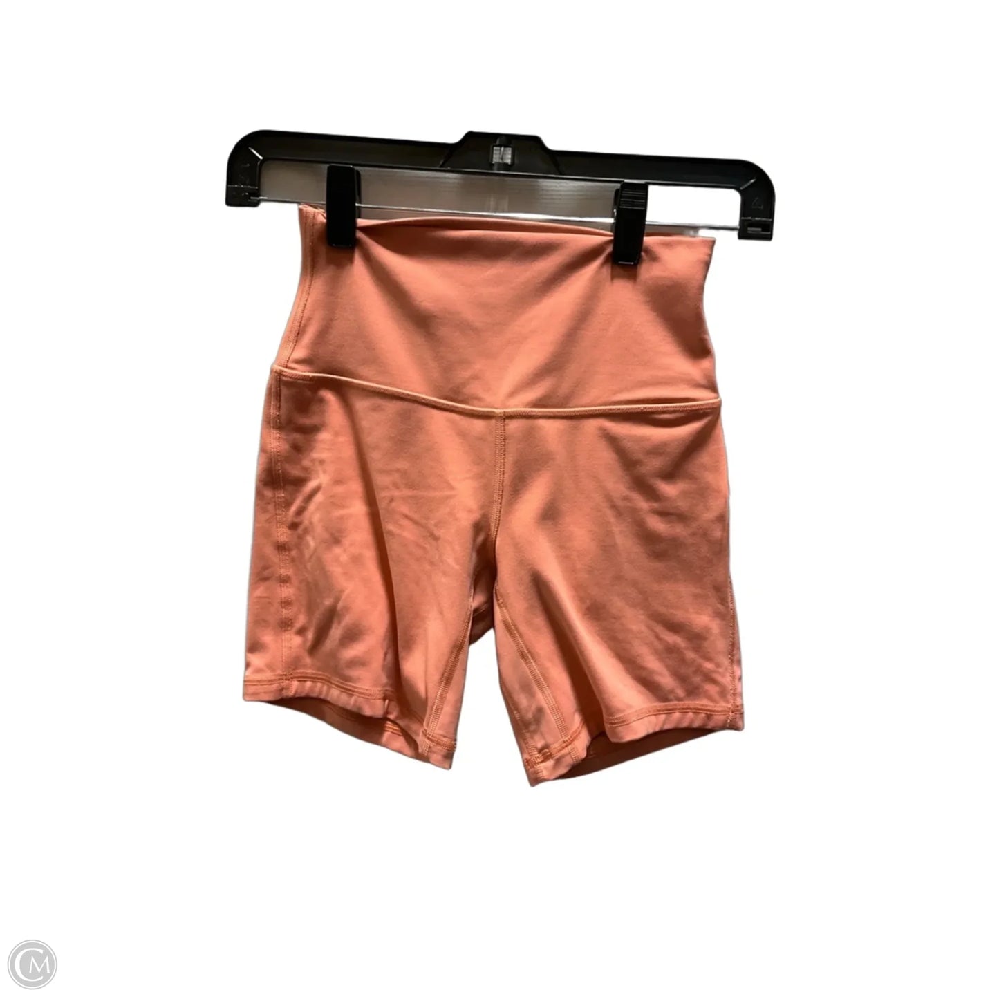 Athletic Shorts By Lululemon In Peach, Size: 4