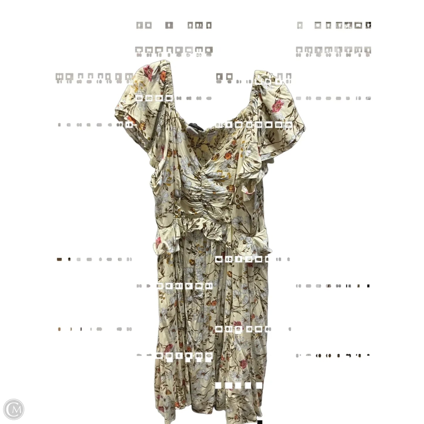 Dress Casual Maxi By Nordstrom In Floral Print, Size: 3x