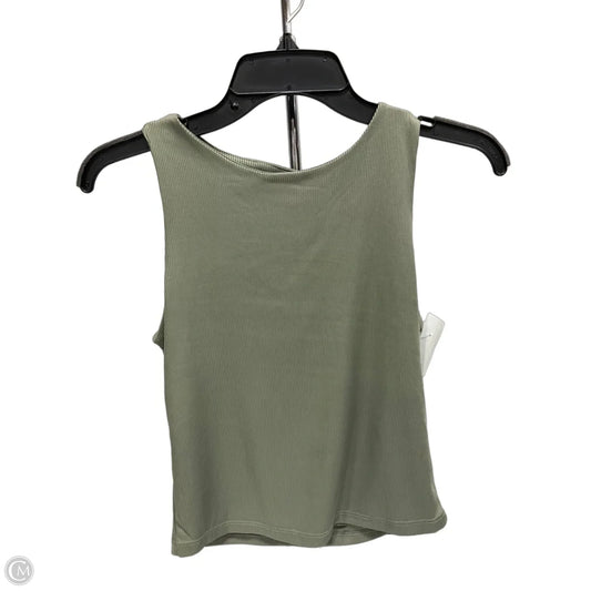 Top Sleeveless By Originality In Green, Size: S