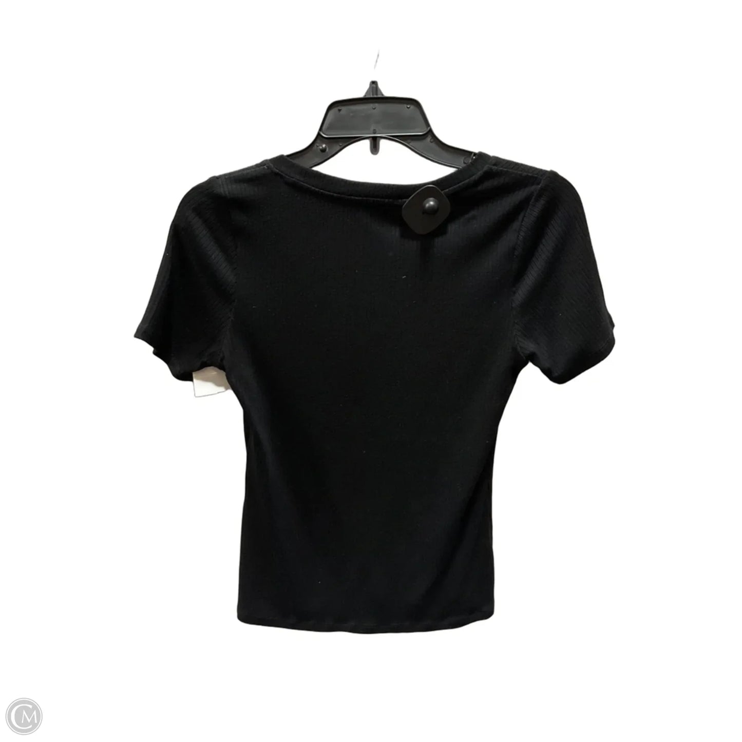 Top Short Sleeve By Cyrus In Black, Size: S