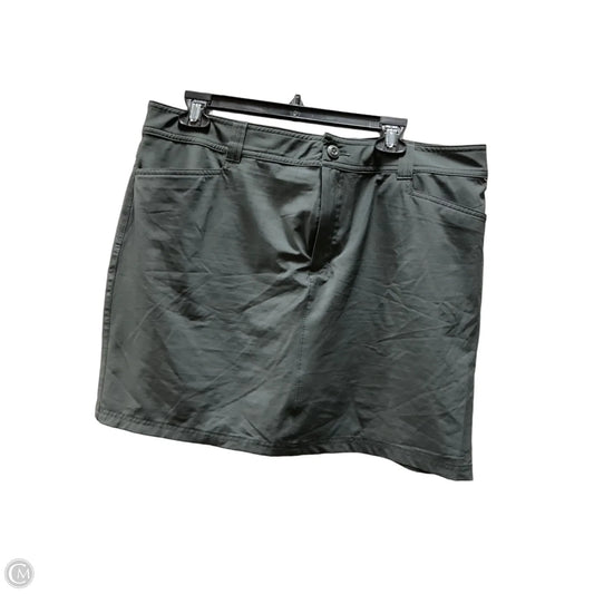 Athletic Skirt By Eddie Bauer In Grey, Size: 14