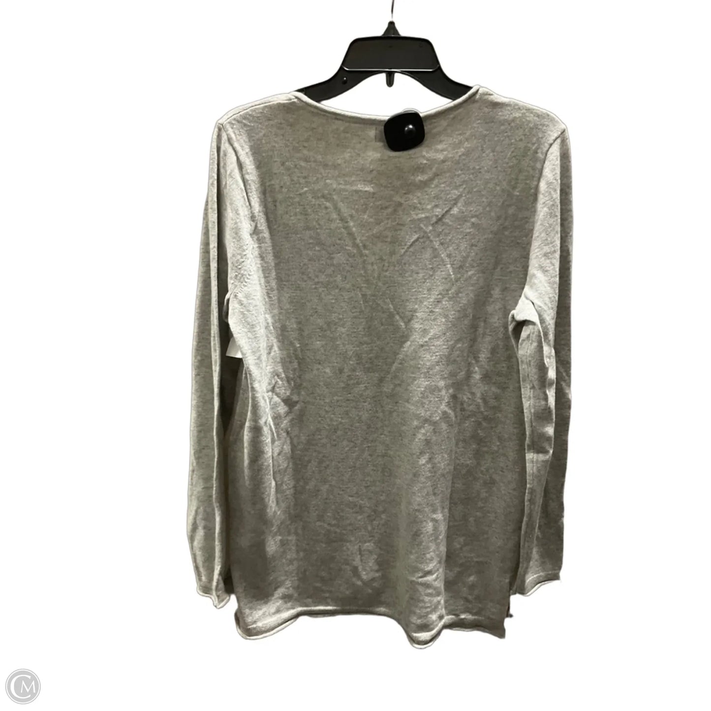Top Long Sleeve By J. Crew In Grey, Size: Medium