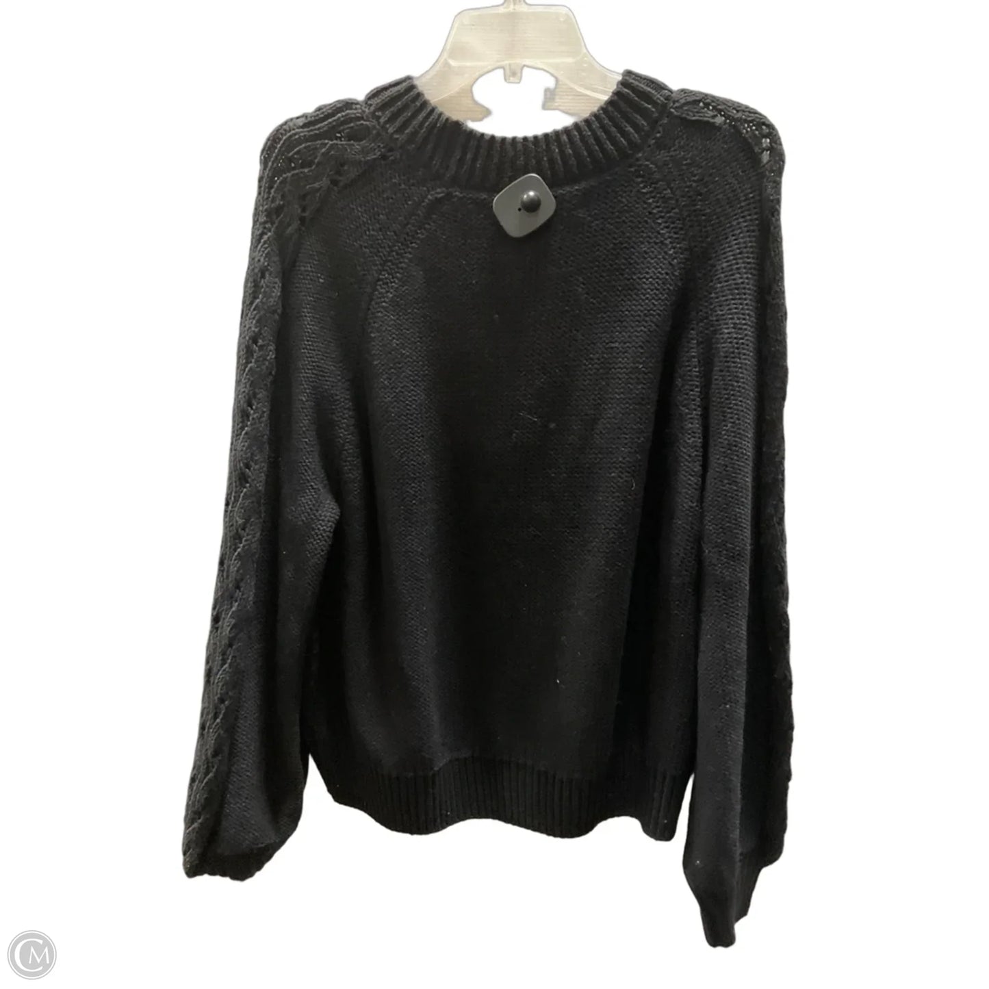Sweater By Loft In Black, Size: L