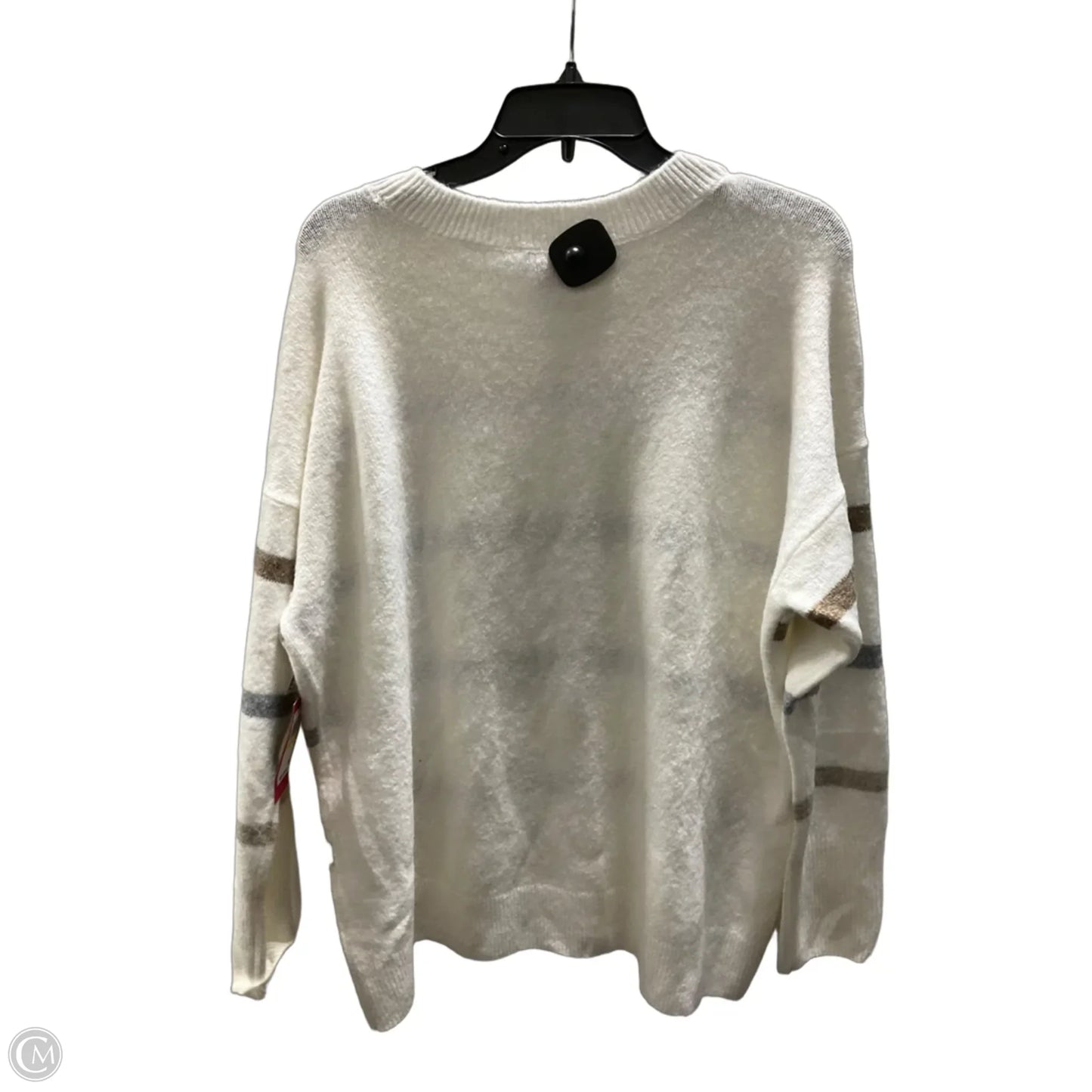 Sweater By Vince Camuto In Striped Pattern, Size: M