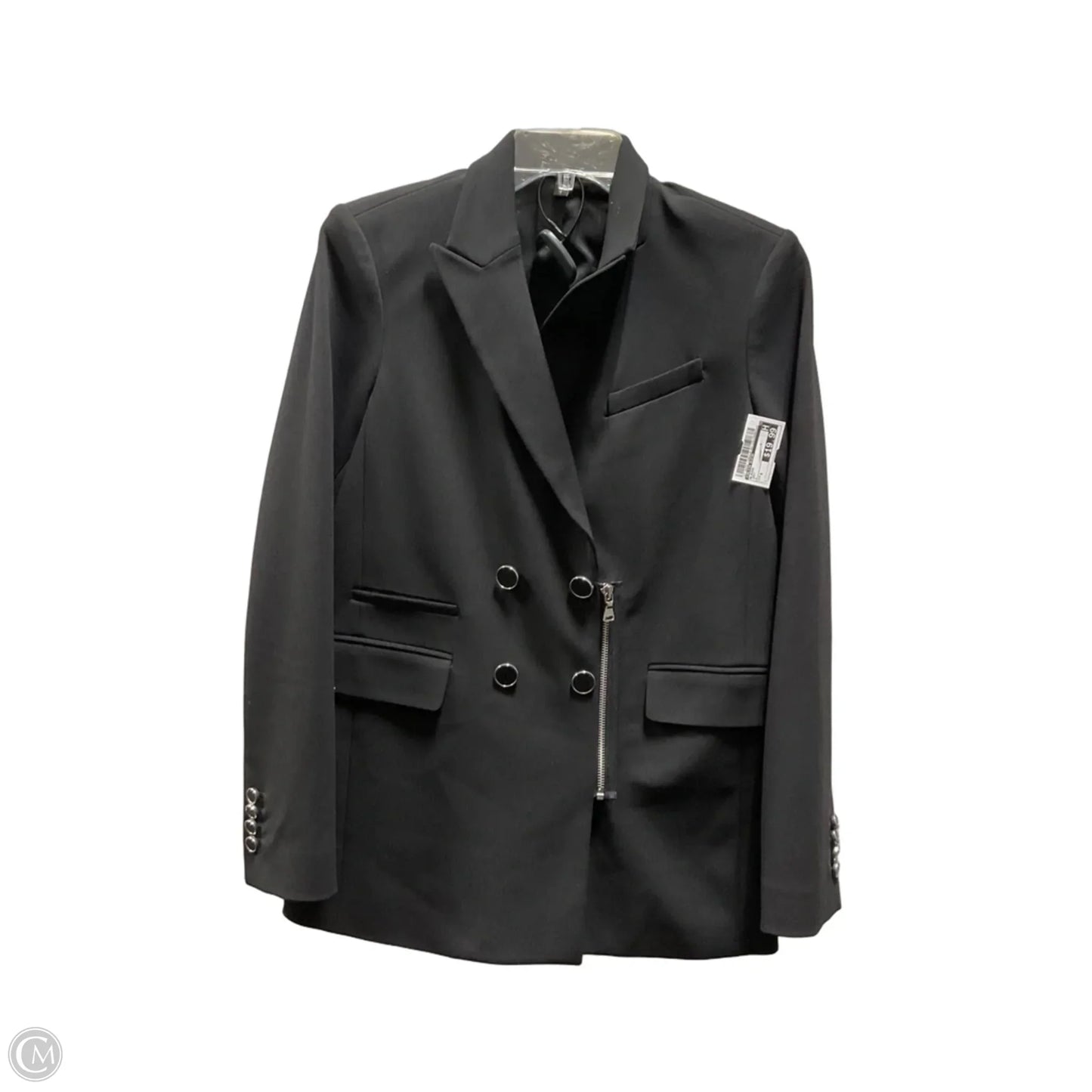 Blazer By Calvin Klein In Grey, Size: S