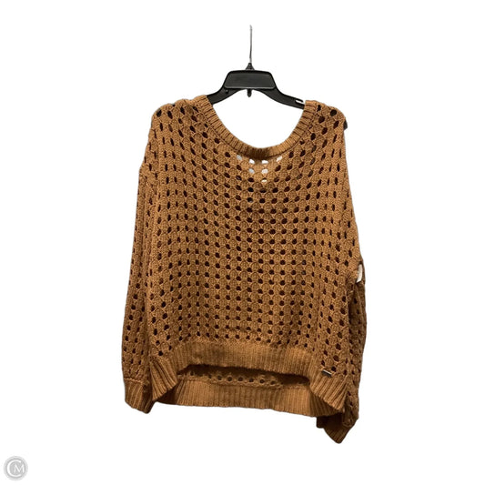 Sweater By Savvi In Tan, Size: 2x