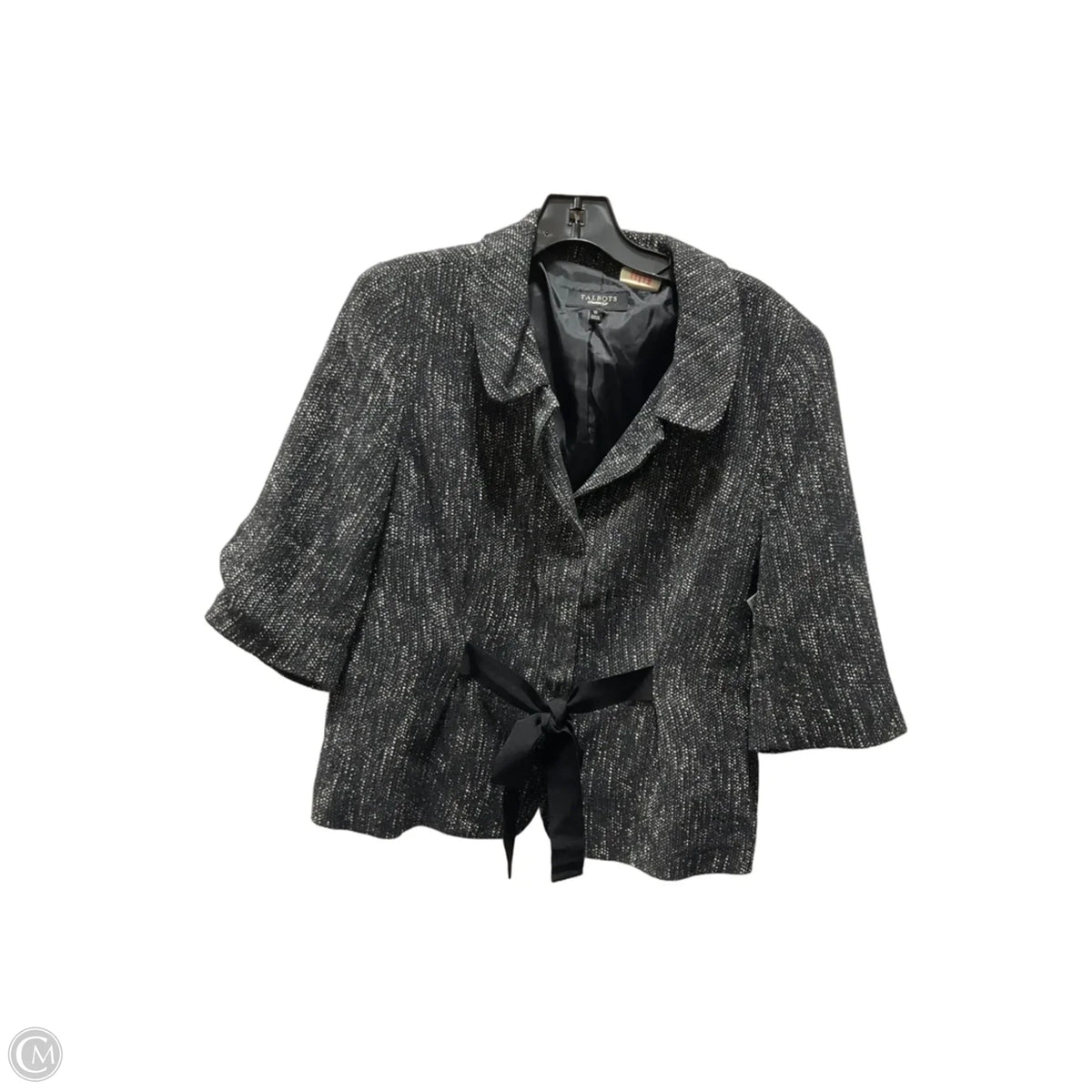 Blazer By Talbots In Grey, Size: M