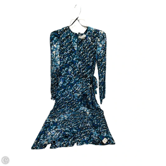 Dress Casual Midi By Calvin Klein In Blue, Size: 4