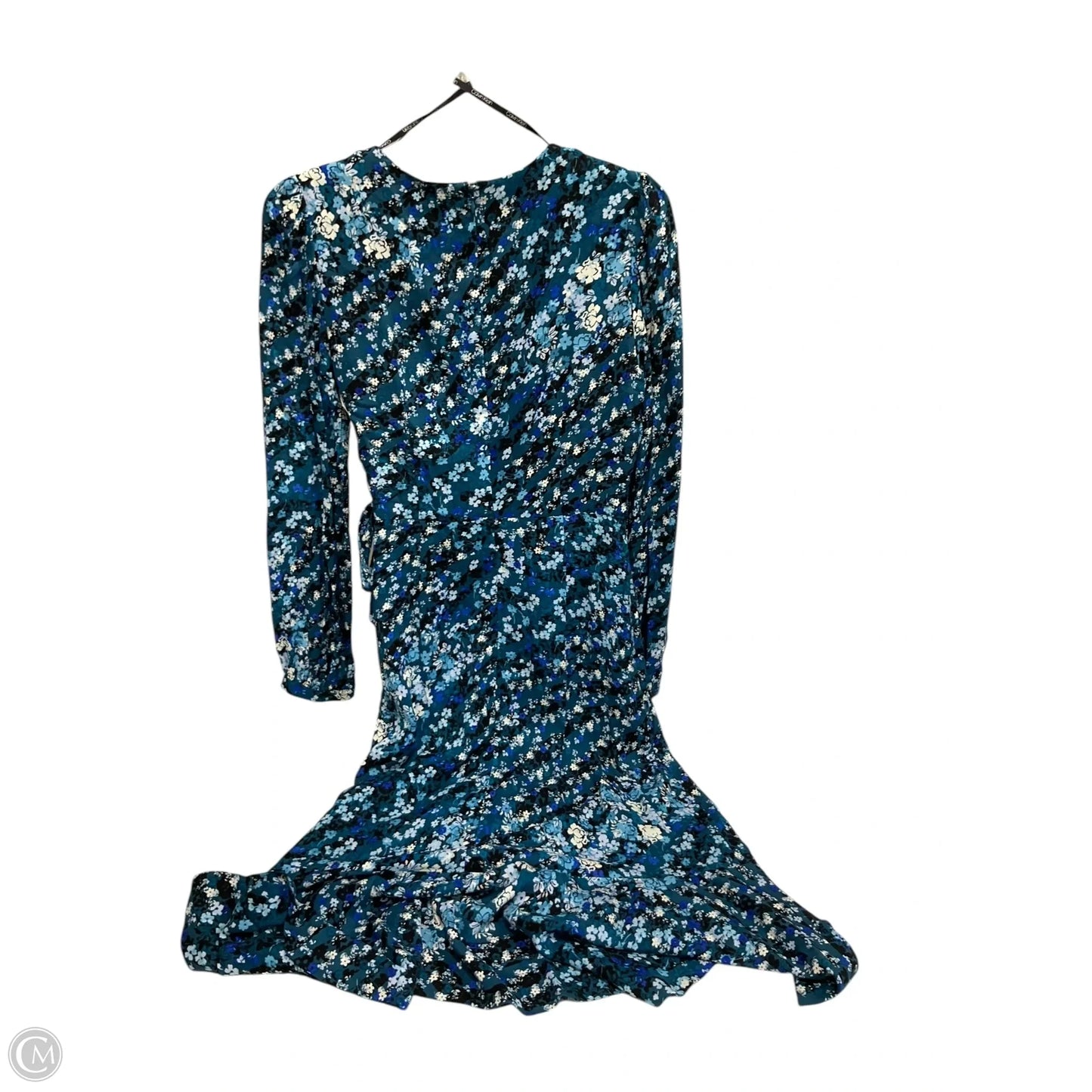 Dress Casual Midi By Calvin Klein In Blue, Size: 4