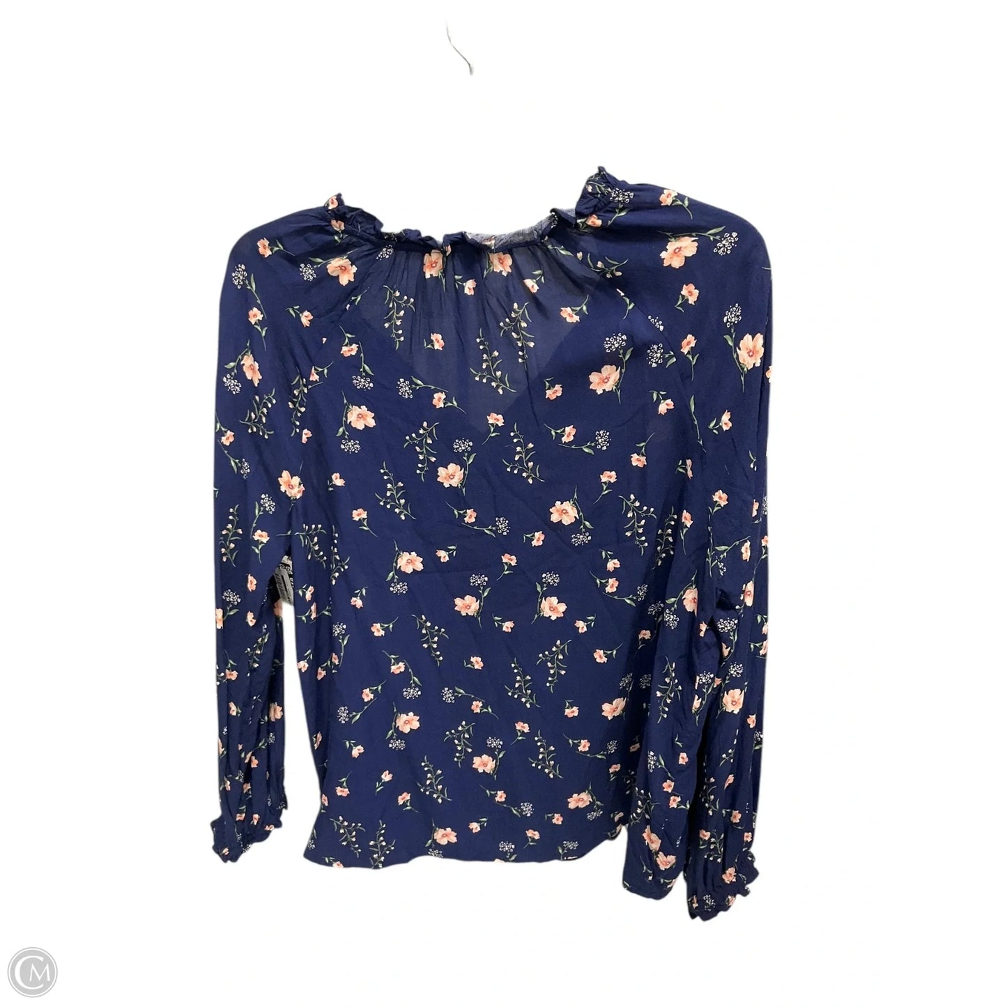 Dress Casual Midi By Old Navy In Blue, Size: S