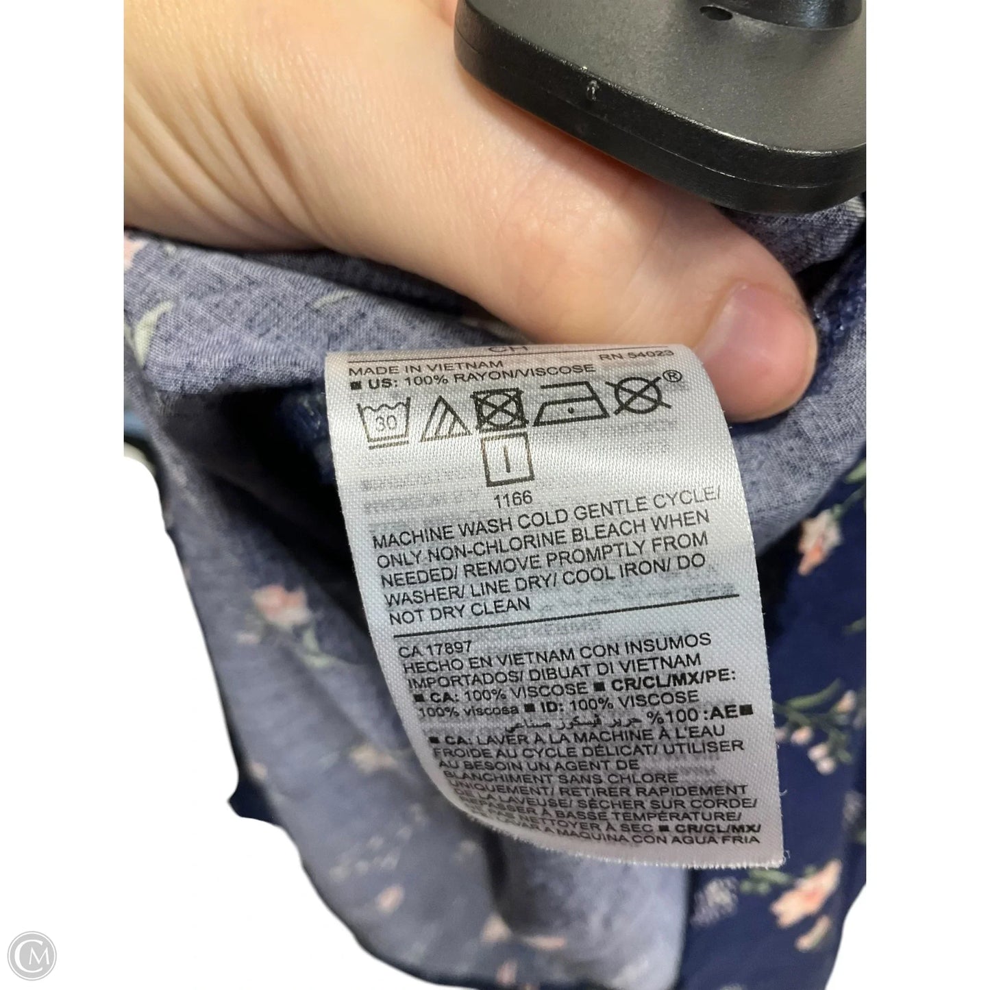 Dress Casual Midi By Old Navy In Blue, Size: S