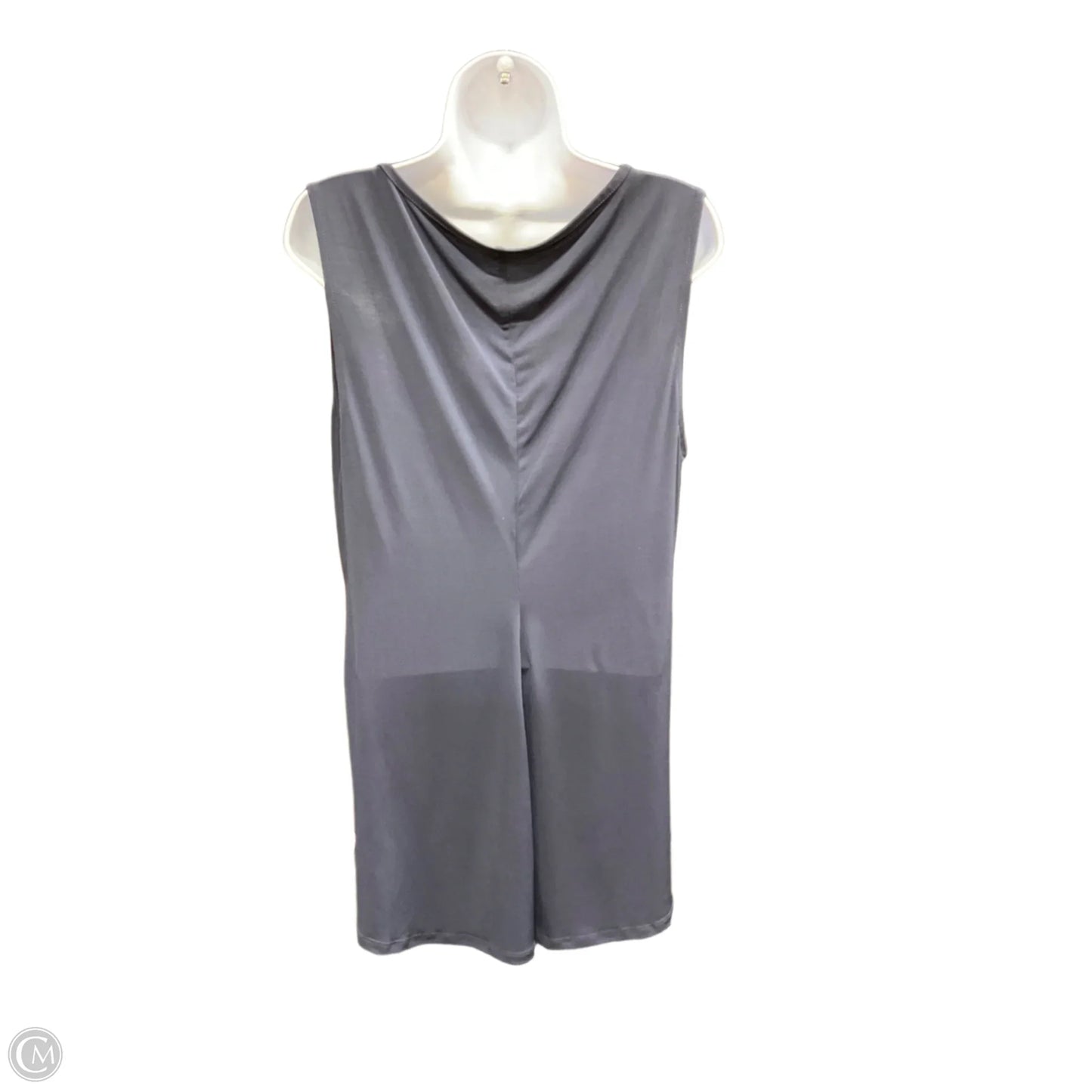 Top Sleeveless Basic By Grace In Navy, Size: Xl