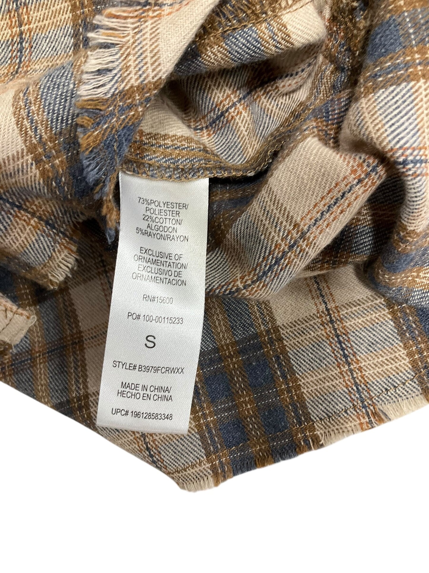 Blouse Long Sleeve By Democracy  Size: S