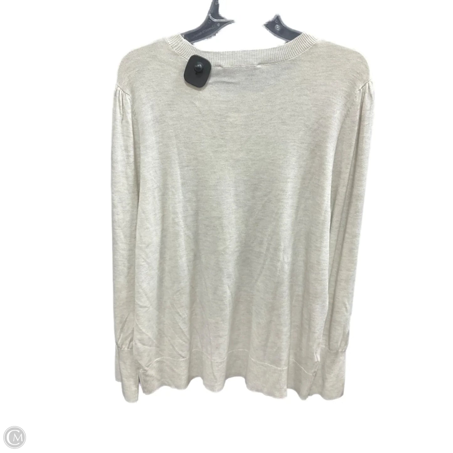 Sweater By Loft In Beige, Size: Xxl