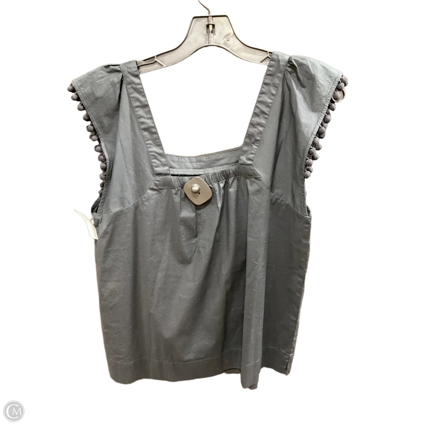 Top Sleeveless By J. Crew In Black, Size: 8