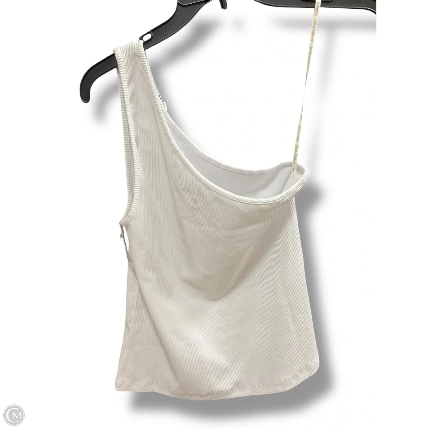 Top Sleeveless Designer By Lilly Pulitzer In White, Size: M