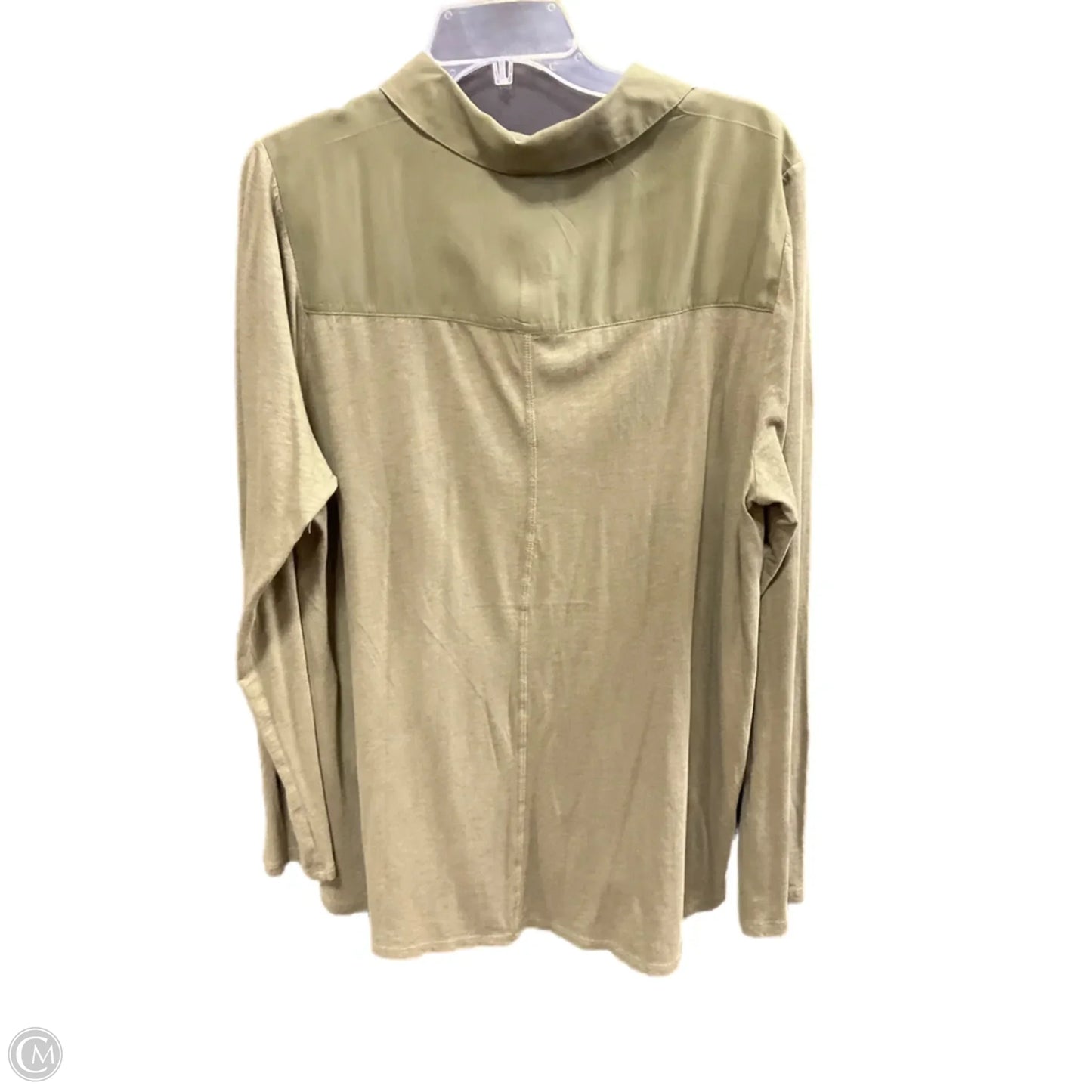 Top Long Sleeve By Lucky Brand In Green, Size: L