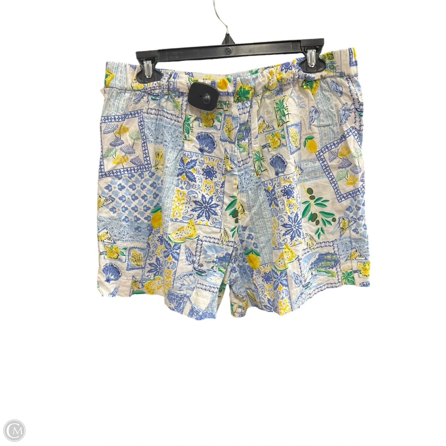 Shorts By J. Crew In Blue & Yellow, Size: 12