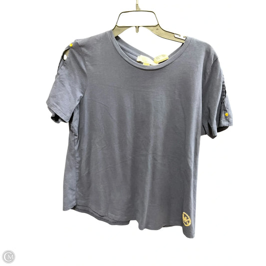 Top Short Sleeve By Michael By Michael Kors In Navy, Size: Xl