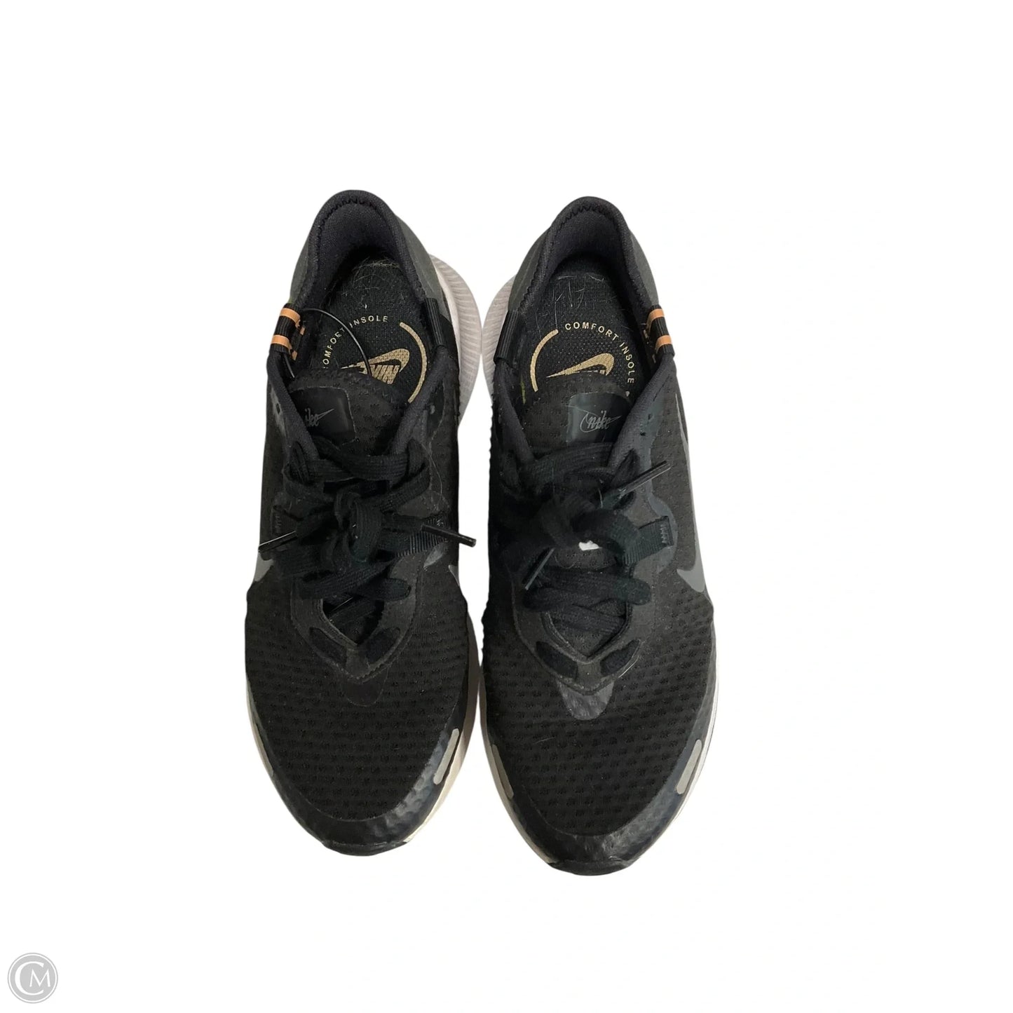 Shoes Athletic By Nike In Black, Size: 7