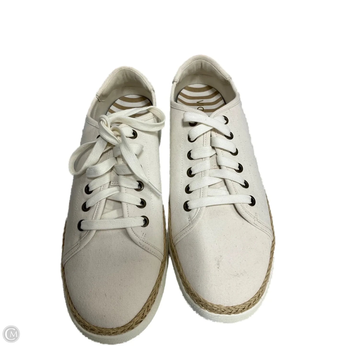 Shoes Sneakers By Vionic In Cream, Size: 11