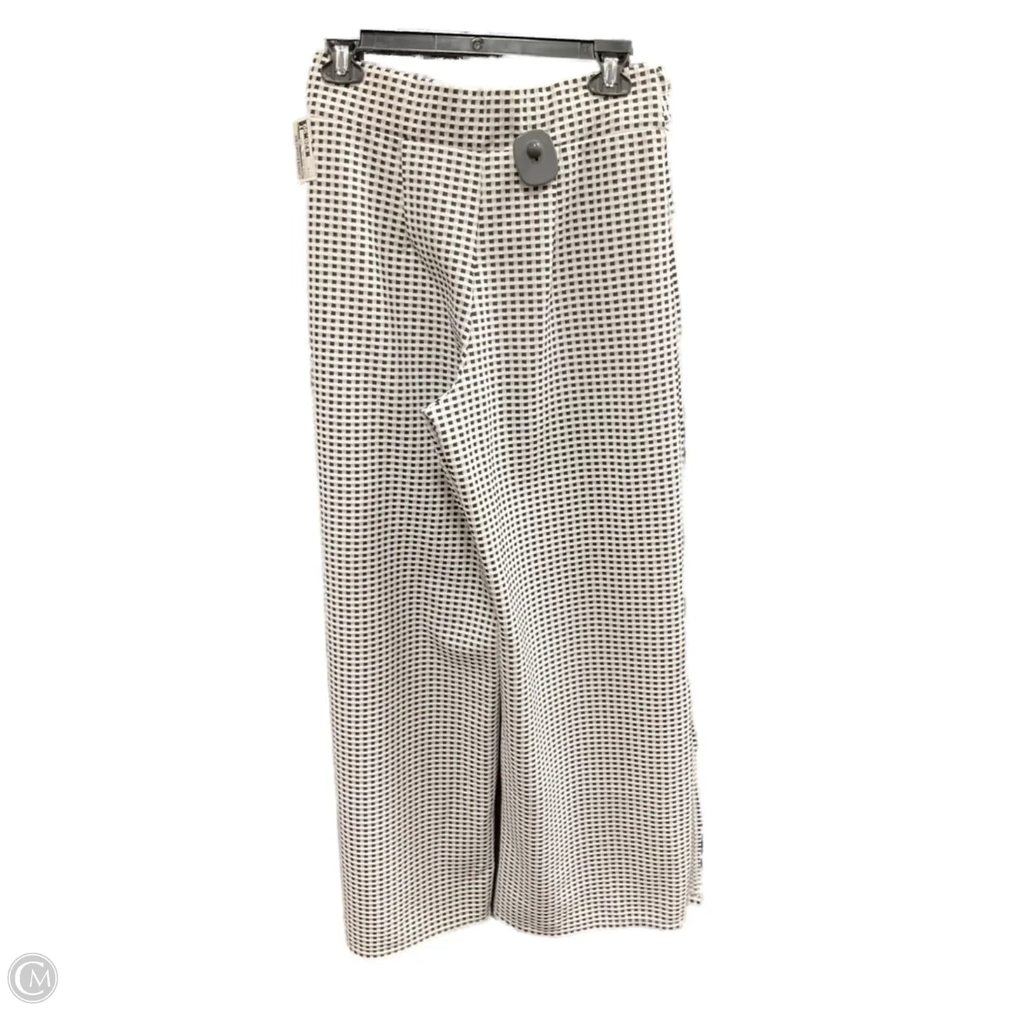 Pants Wide Leg By Maeve In Checkered Pattern, Size: S