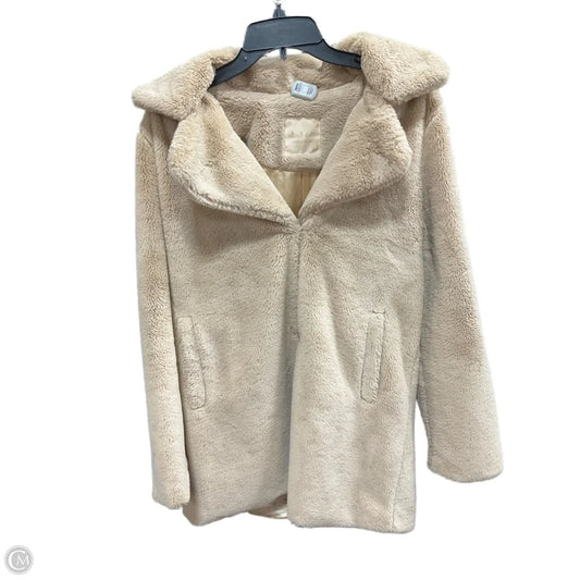 Jacket Faux Fur & Sherpa By Altard State In Beige, Size: S
