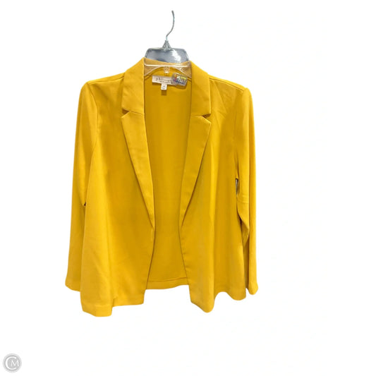 Cardigan By Philosophy In Yellow, Size: 12p