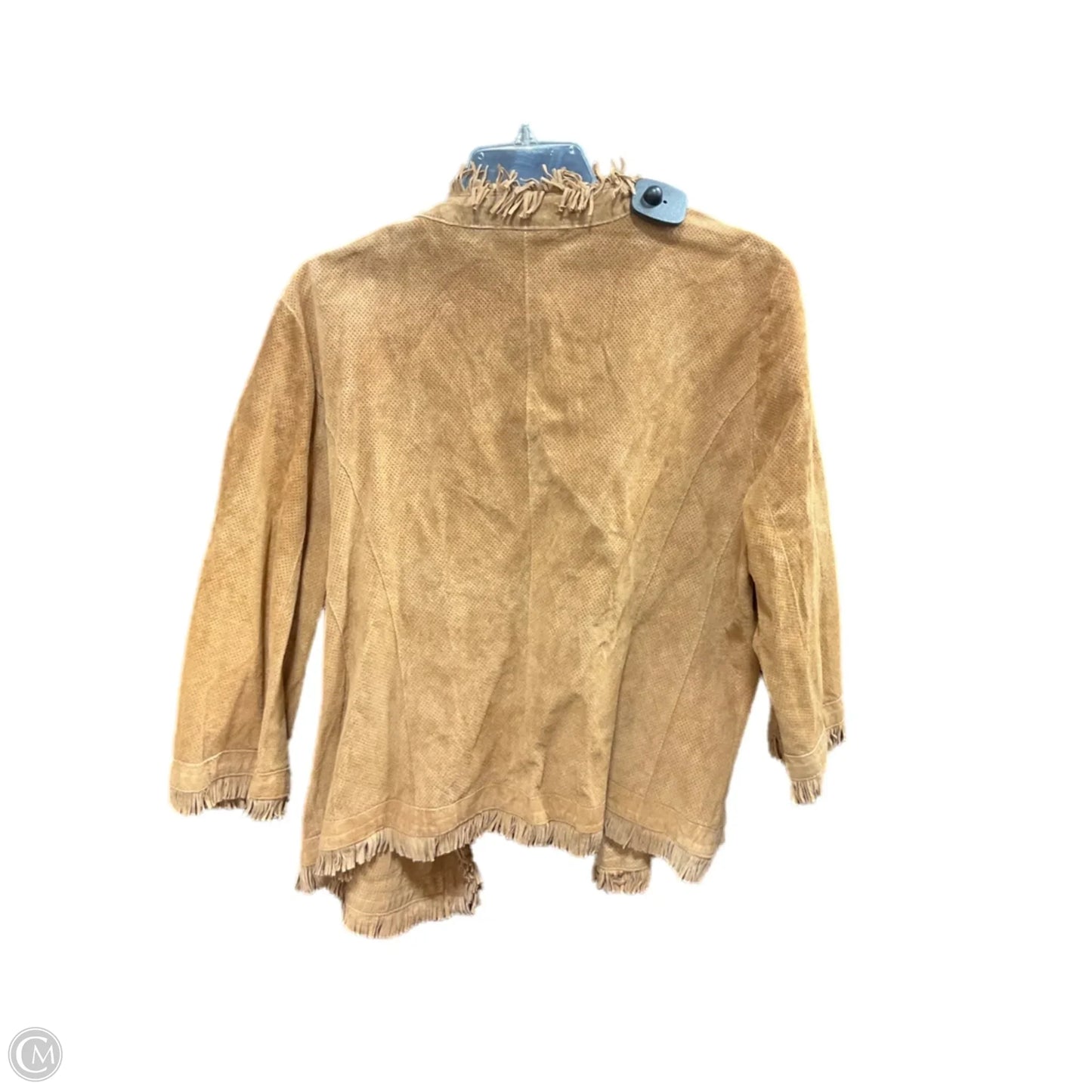 Jacket Other By Chicos In Tan, Size: Xl