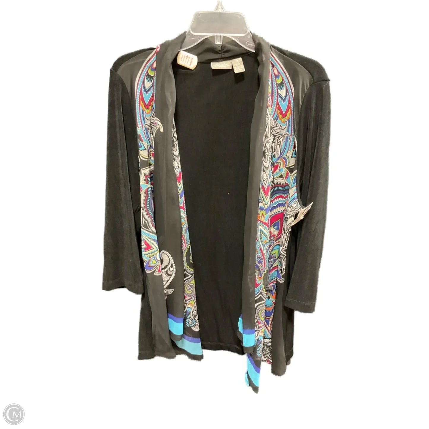 Cardigan By Chicos In Black, Size: Xl