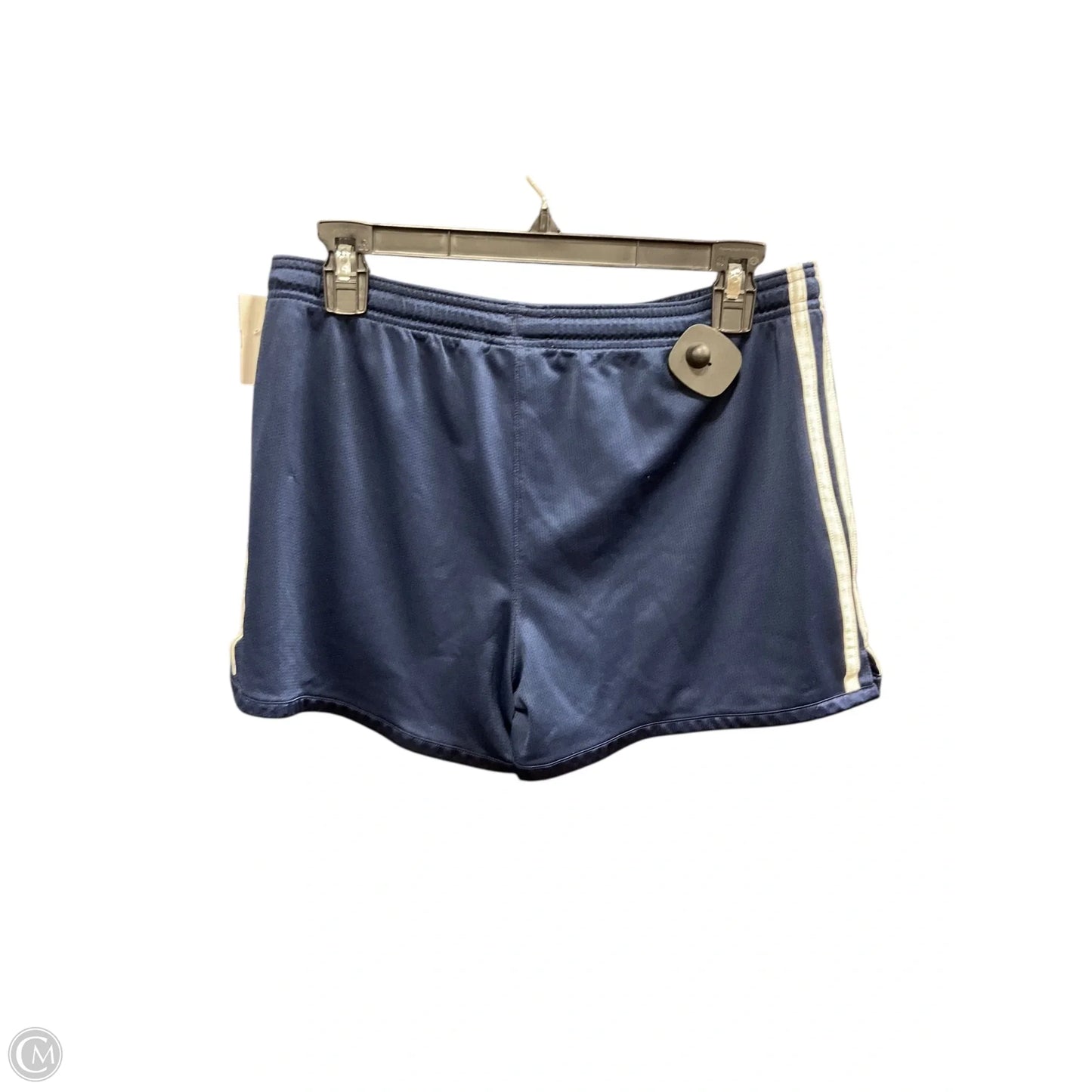 Athletic Shorts By Adidas In Blue, Size: M