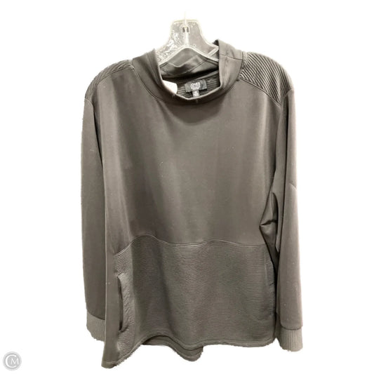 Top Long Sleeve By Jones New York In Black, Size: 3x