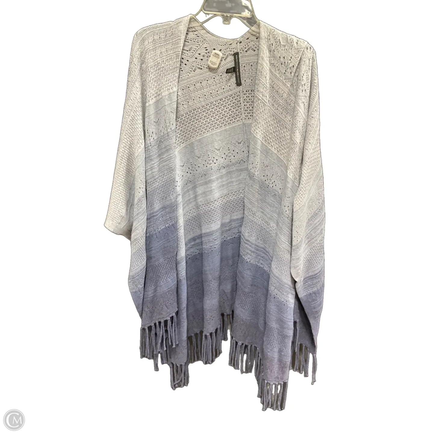 Poncho By White House Black Market In Blue, Size: Xs