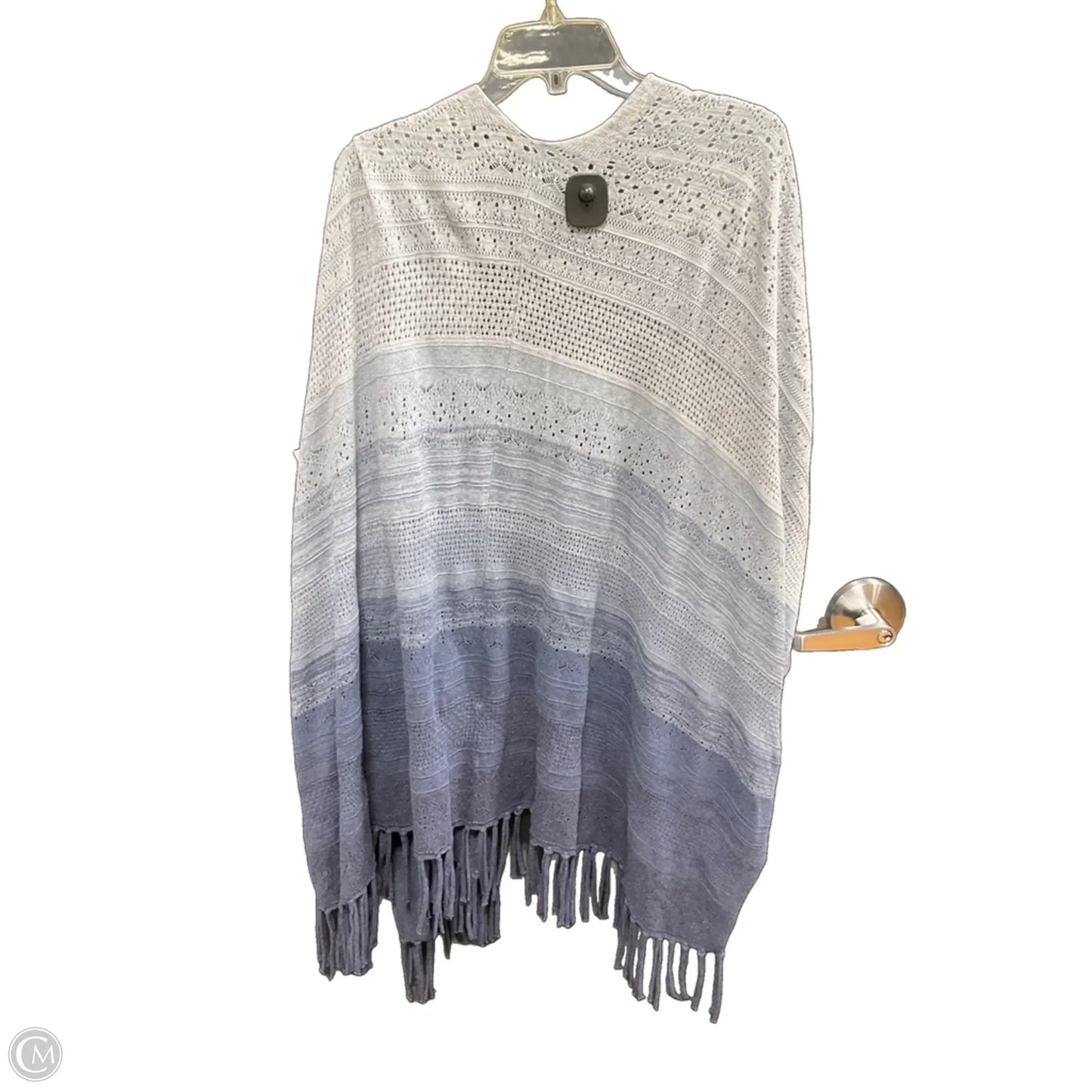 Poncho By White House Black Market In Blue, Size: Xs