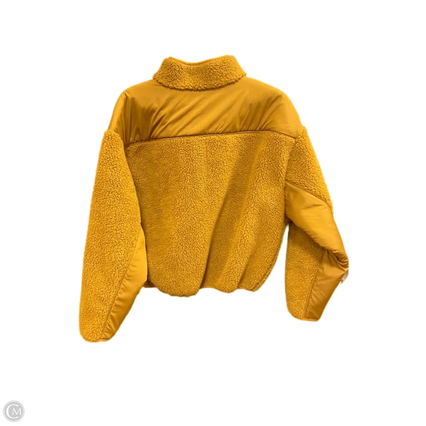 Jacket Fleece By Madewell In Brown, Size: M