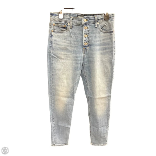 Jeans Skinny By Lucky Brand In Blue Denim, Size: 10